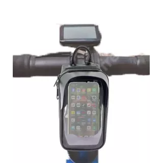 KOM Sacoche cadre vélo porte téléphone