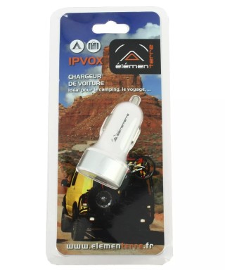 IPVOX Chargeur voiture 3100mAh